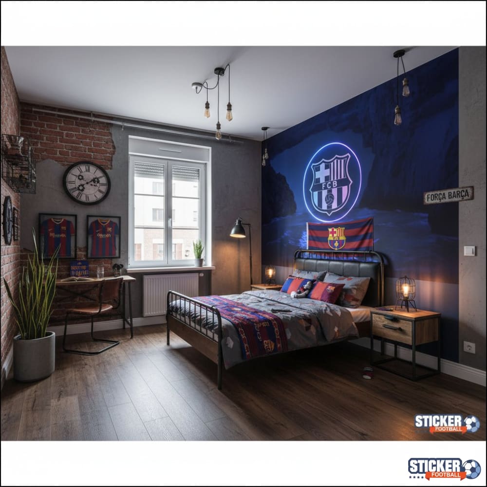 Visualisation Papier peint FC Barcelona - Immersion totale sportive