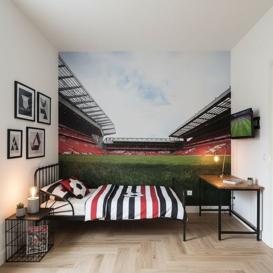 Visualisation papier peint foot Anfield Liverpoll stadium football