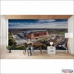 papier peint foot Anfield Liverpool stade deco - Vignette | stickers foot