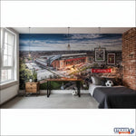 papier peint foot Anfield Liverpool stade deco - Vignette | stickers foot