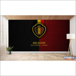 papier peint foot Belgique football - Vignette | stickers foot
