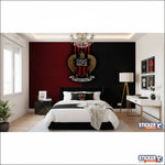 papier peint foot NICE logo - Vignette | stickers foot