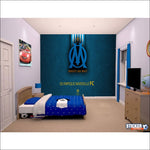 Papier peint foot OM - Vignette | stickers foot