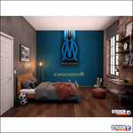 Papier peint foot OM - Vignette | stickers foot