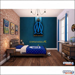 Papier peint foot OM - Vignette | stickers foot