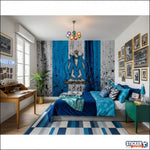 papier peint foot OM Olympique Marseille logo - Vignette | stickers foot