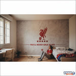 papier peint football Liverpool decor - Vignette | stickers foot