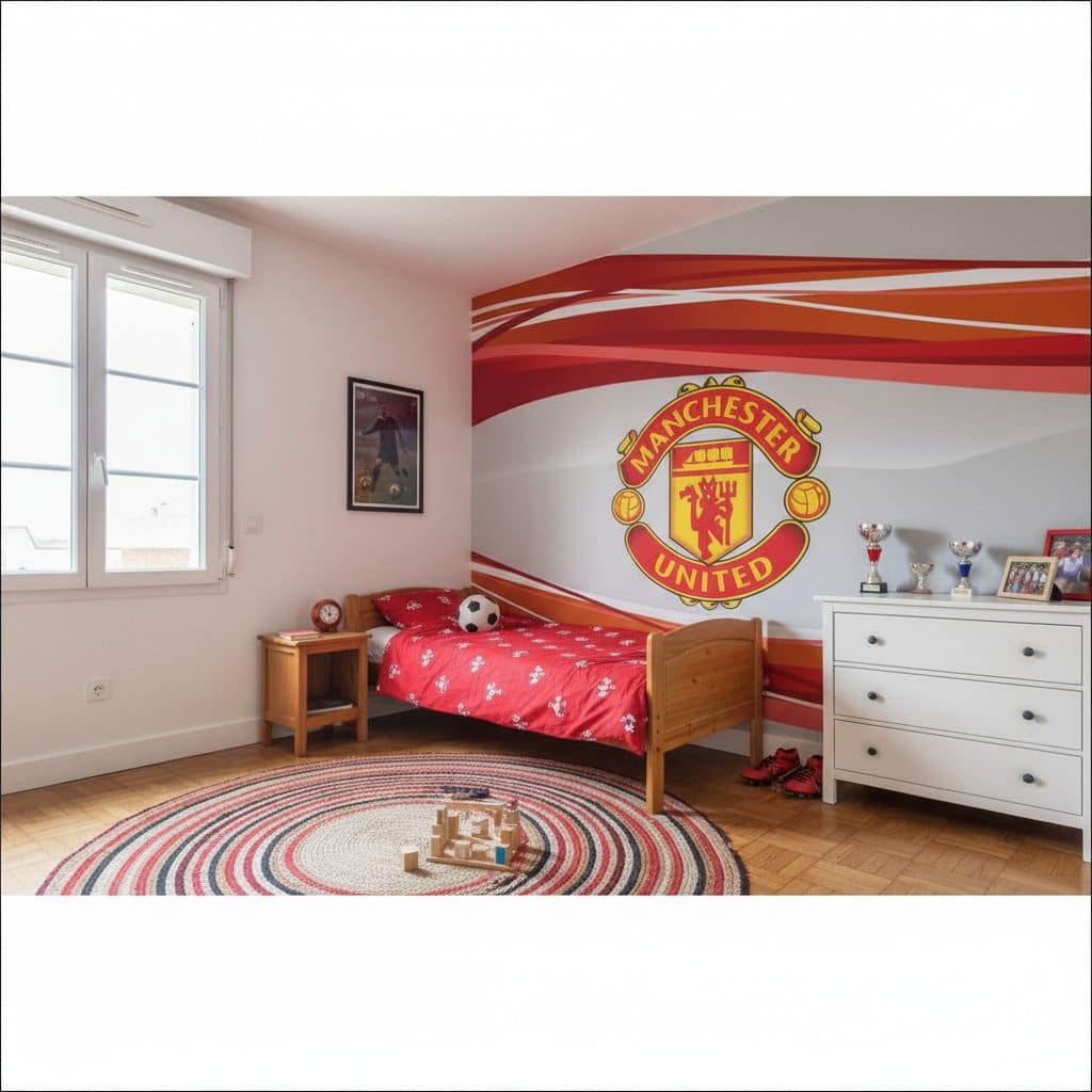Visualisation papier peint football Manchester