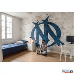 Papier peint football Marseille - Vignette | stickers foot