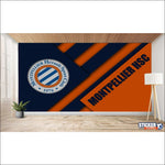 papier peint football Montpellier poster - Vignette | stickers foot