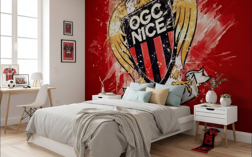 Visualisation papier peint football OGC Nice