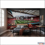 papier peint football Old Trafford Devils Stade - Vignette | stickers foot