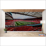 papier peint football Old Trafford Devils Stade - Vignette | stickers foot