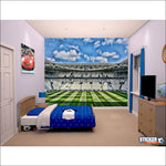 Papier peint football panoramique du stade Juventus - Vignette | stickers foot