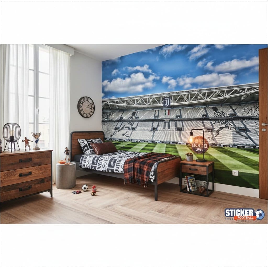 Visualisation Papier peint football panoramique du stade Juventus