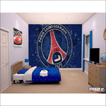 Papier peint football Paris Saint Germain sur mesure - Logo PSG - Vignette | stickers foot