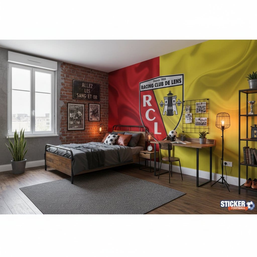 Stickerundefined avec l'œuvre « Stickers RC LENS » de l'artiste Muss 86