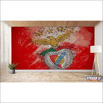 papier peint football SL Benfica deco - Vignette | stickers foot