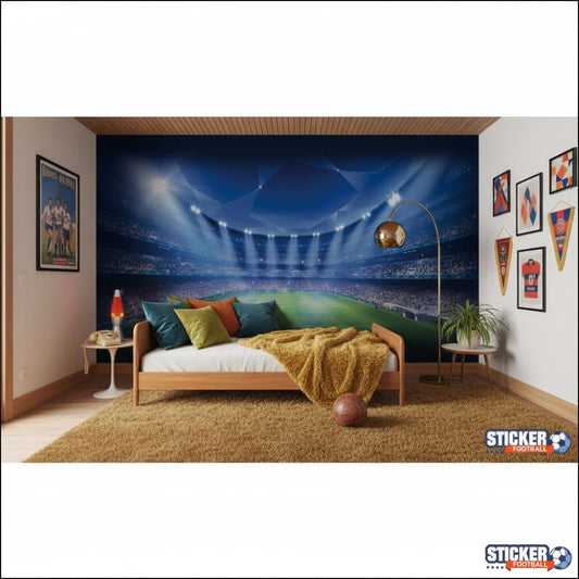 Visualisation papier peint football stade ligue