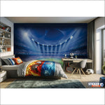 papier peint football stade ligue - Vignette | stickers foot