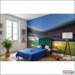 papier peint football Stade Lyonnais - Vignette | stickers foot