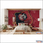 papier peint football Stade Rennais deco - Vignette | stickers foot