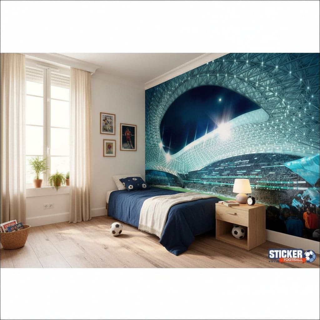 Visualisation Papier peint football stade Vélodrome