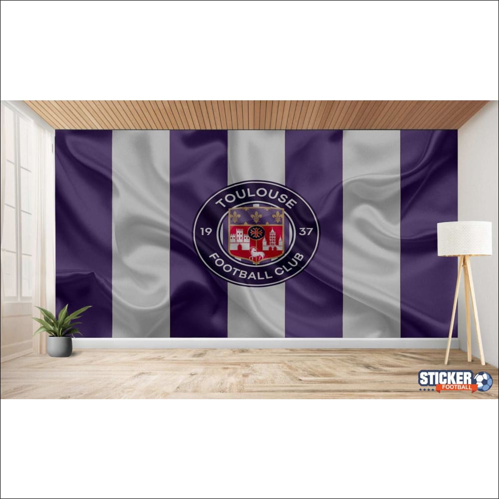 Drapeau du Toulouse Football Club.