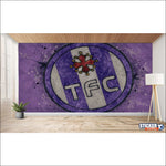 papier peint football Toulouse FC deco - Vignette | stickers foot