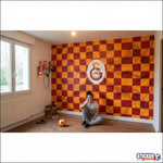 Papier Peint Galatasaray S.K. - Logo Emblem Soccer - Vignette | stickers foot