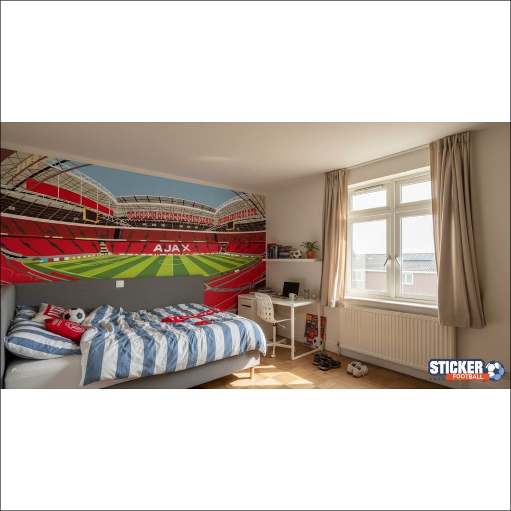 Visualisation Papier Peint Johan Cruijff stade - Ajax - Amsterdam