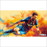 Papier Peint Lionel Messi - FC Barcelona Soccer - Vignette | stickers foot