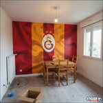 Papier Peint Logo Galatasaray S.K. - Déco Fan Football - Vignette | stickers foot