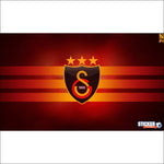 Papier Peint Logo Galatasaray S.K. - Déco Fan Soccer - Vignette | stickers foot