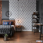 Papier peint motif logo PSG - Vignette | stickers foot