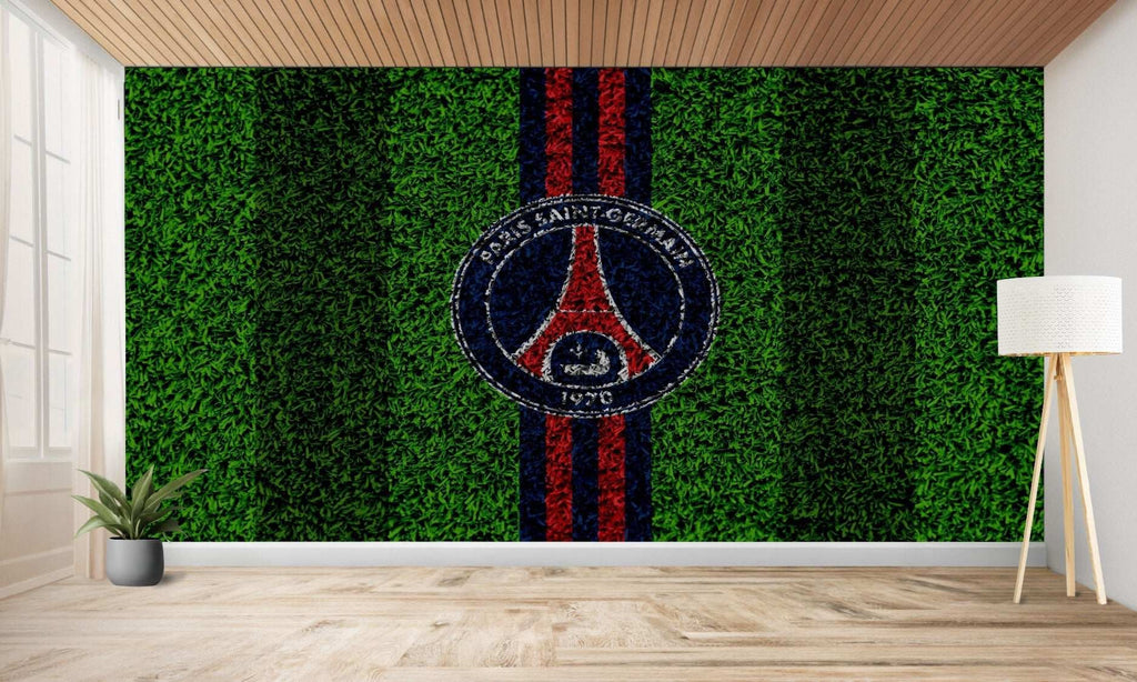 papier peint PSG football effet deco – Décorez avec Passion | Boutique ...