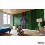 papier peint PSG football effet deco - Vignette | stickers foot