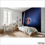 Papier Peint PSG - Tapisserie foot chambre PSG | Sticker Foot - Vignette | stickers foot