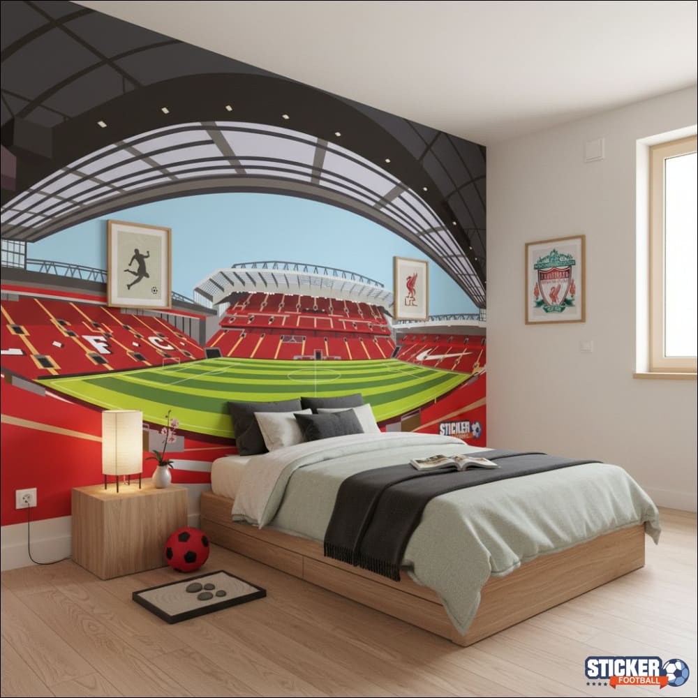 Visualisation Papier Peint stade Anfield - Liverpool FC