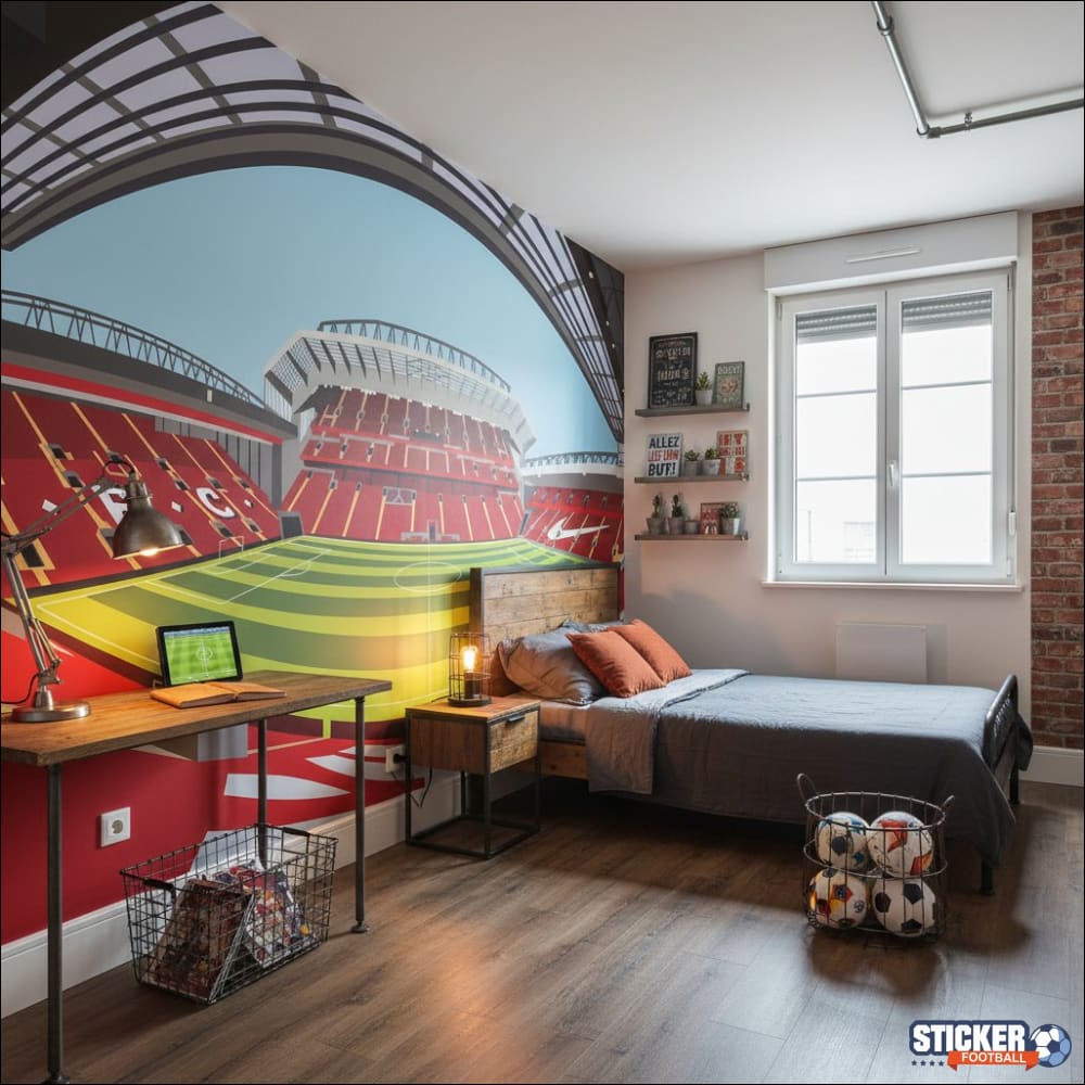 Visualisation Papier Peint stade Anfield - Liverpool FC
