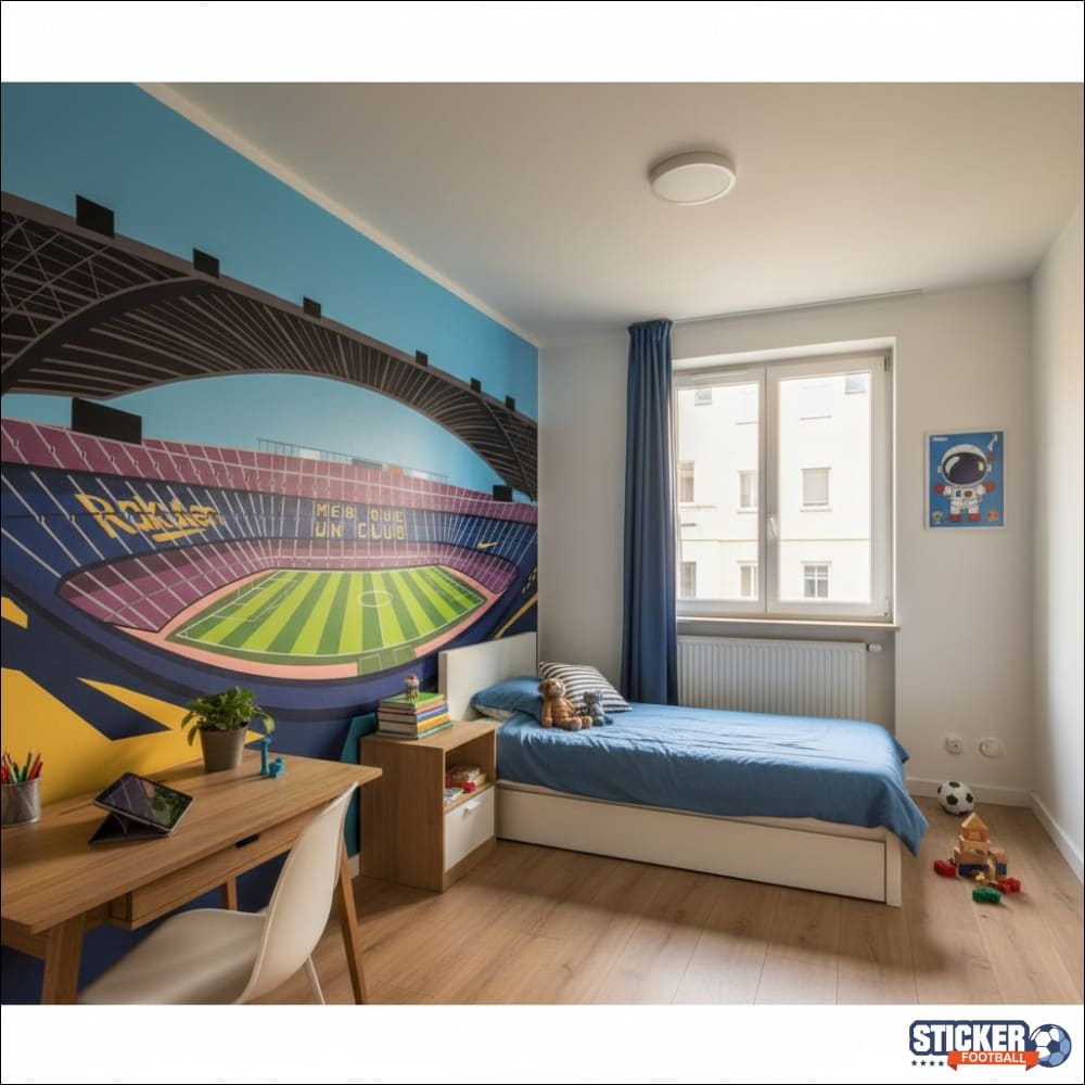 Visualisation Papier Peint stade Camp Nou - FC Barcelona
