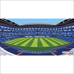 Papier Peint stade Estadio Santiago Bernabéu - Real Madrid CF - Vignette | stickers foot