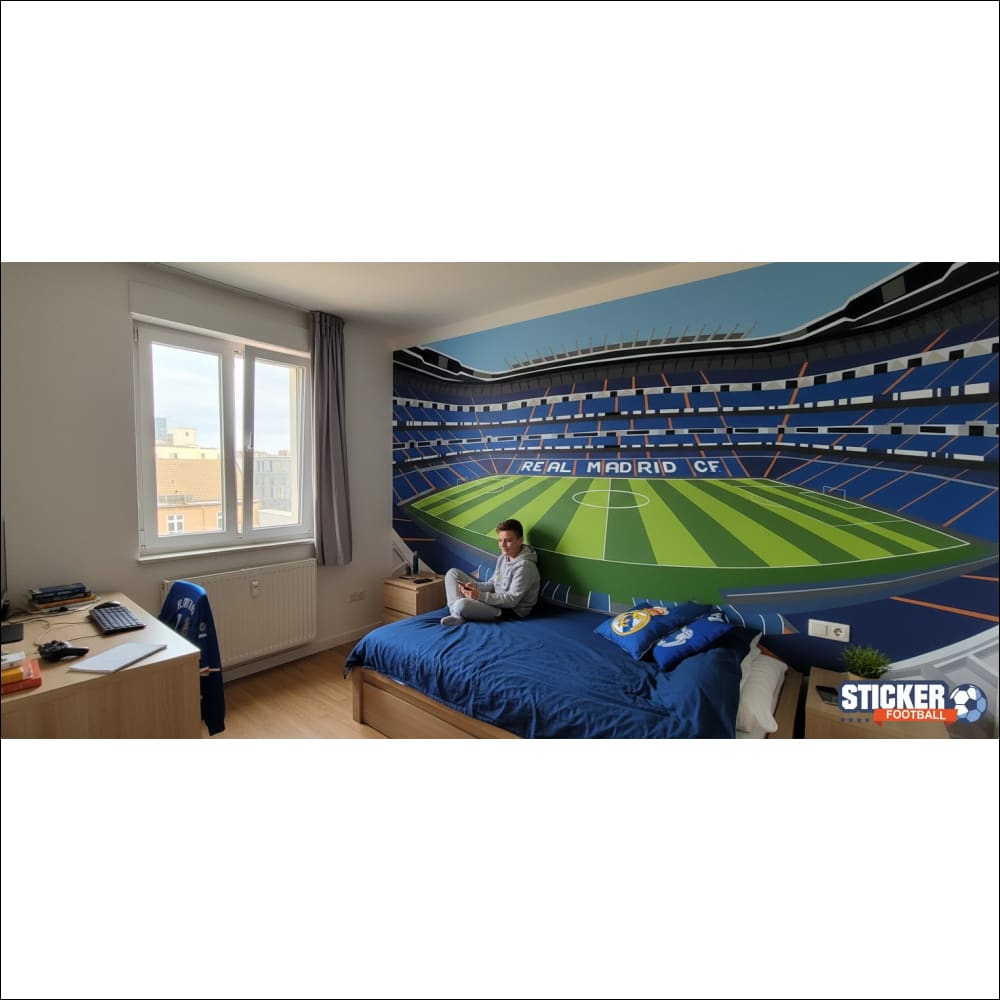 Visualisation Papier Peint stade Estadio Santiago Bernabéu - Real Madrid CF