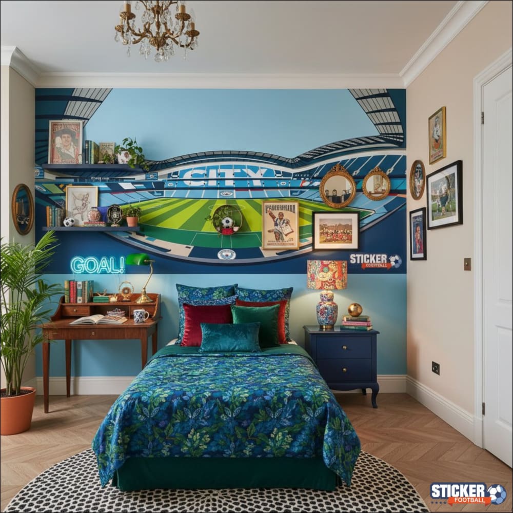 Visualisation Papier Peint stade Etihad Stadium - Manchester City