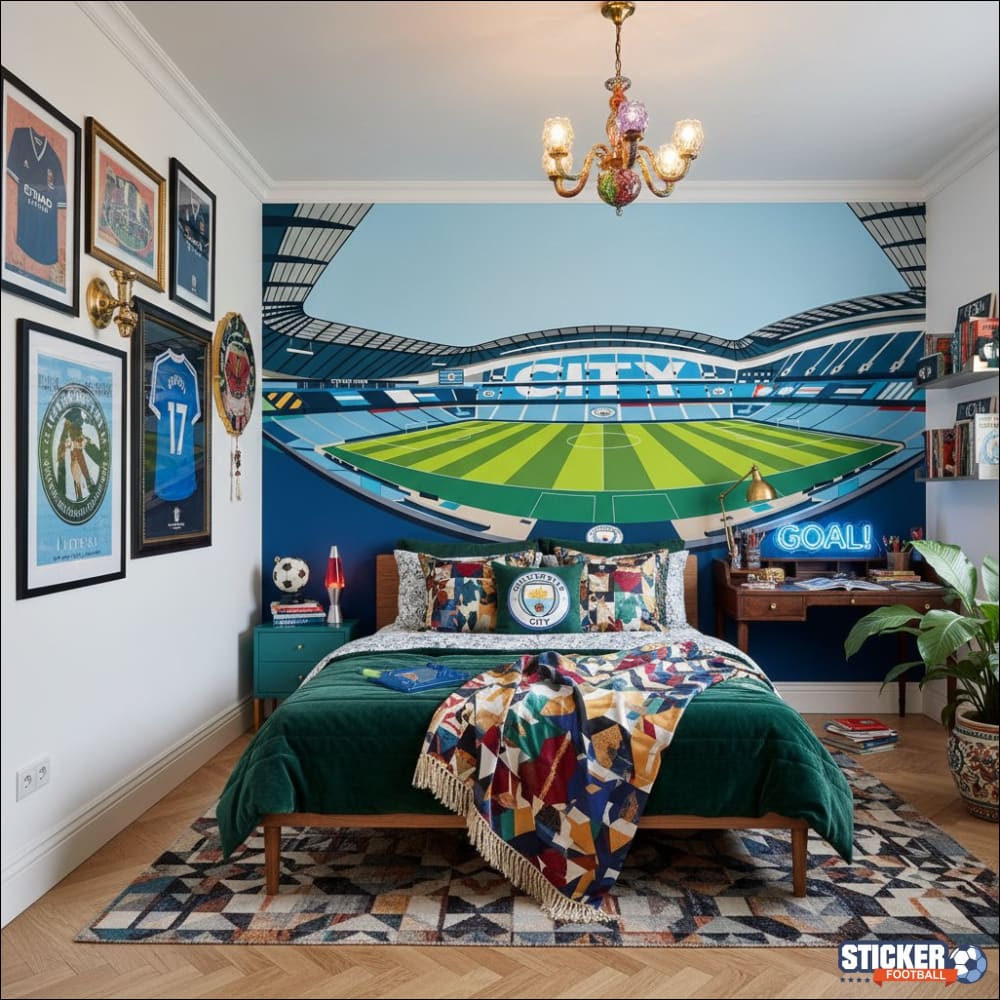 Visualisation Papier Peint stade Etihad Stadium - Manchester City