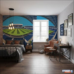 Papier Peint stade Goodison Park - Everton FC - Vignette | stickers foot