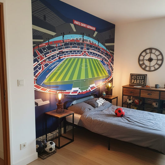 Visualisation Papier Peint stade Parc des Princes - Paris Saint Germain