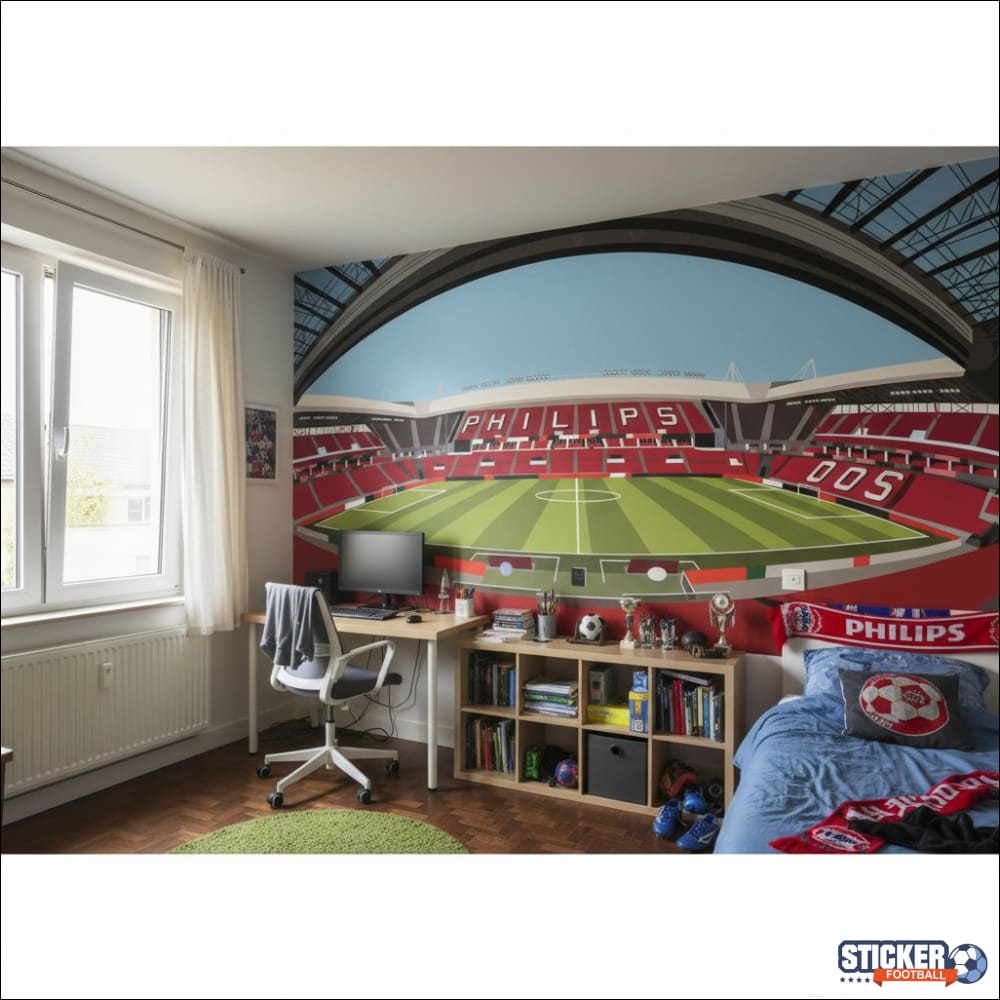 Visualisation Papier Peint stade Philips Stadion - PSV - Eindhoven