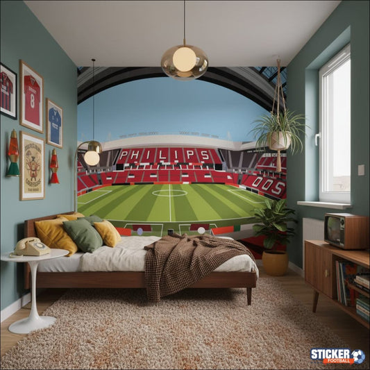 Visualisation Papier Peint stade Philips Stadion - PSV - Eindhoven