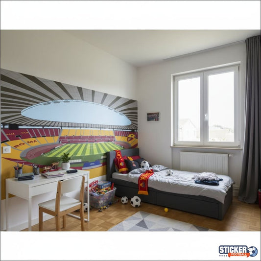 Visualisation Papier Peint stade Stadio Olimpico - AS Roma